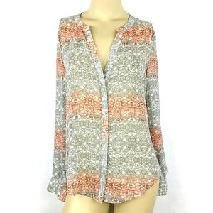 SANCTUARY Sheer Top Womens Small